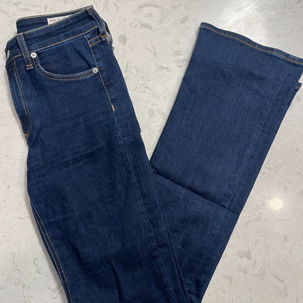 Rag & Bone Nina High Rise Bootcut Jeans